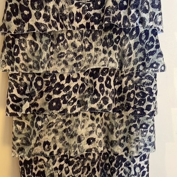Mudd Cheetah Print Layered Tank Top‎ - Picture 2 of 5